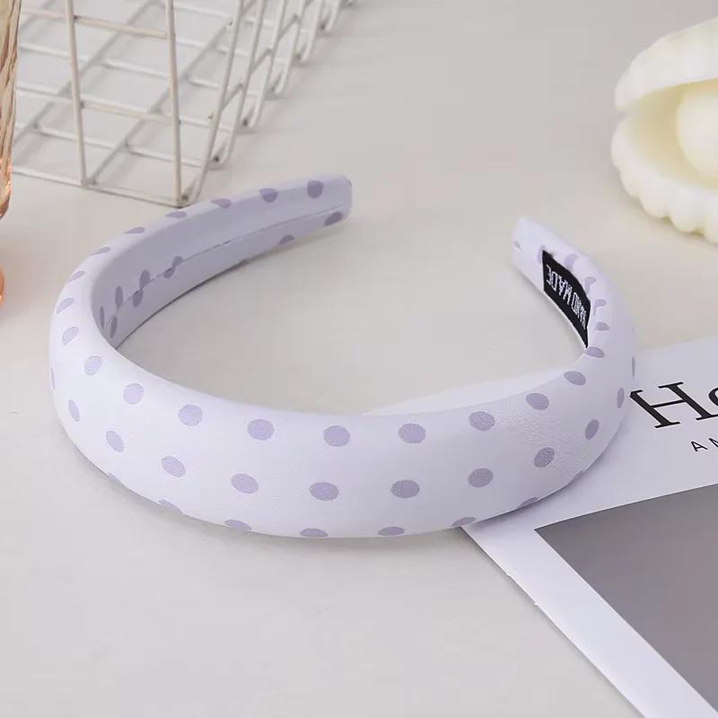 Purple Large Polka Dots