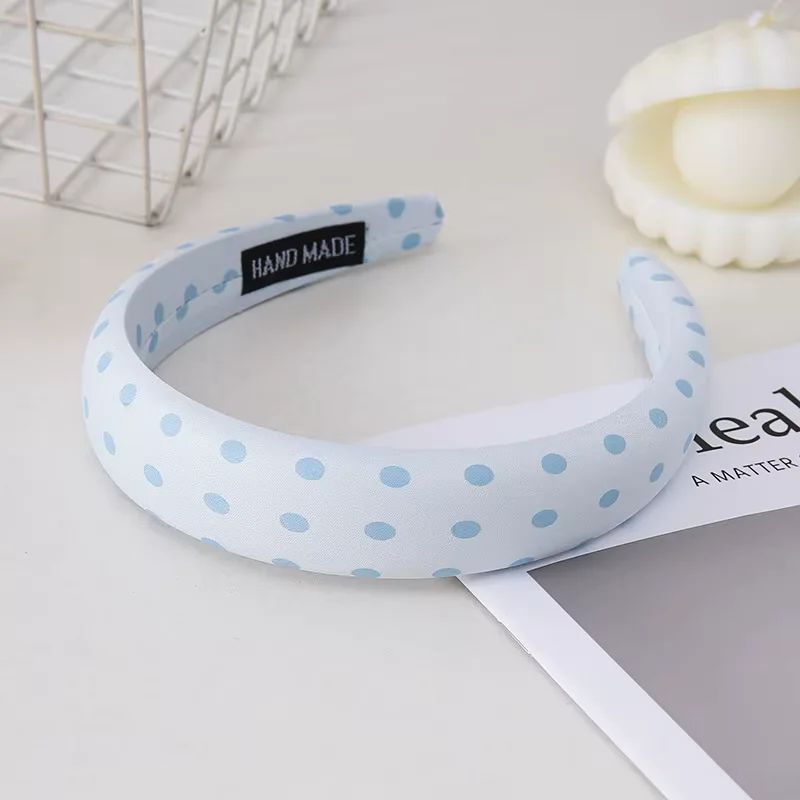Blue Large Polka Dots