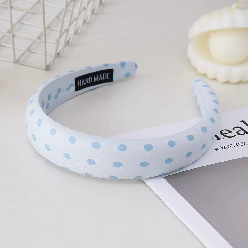 Blue Large Polka Dots
