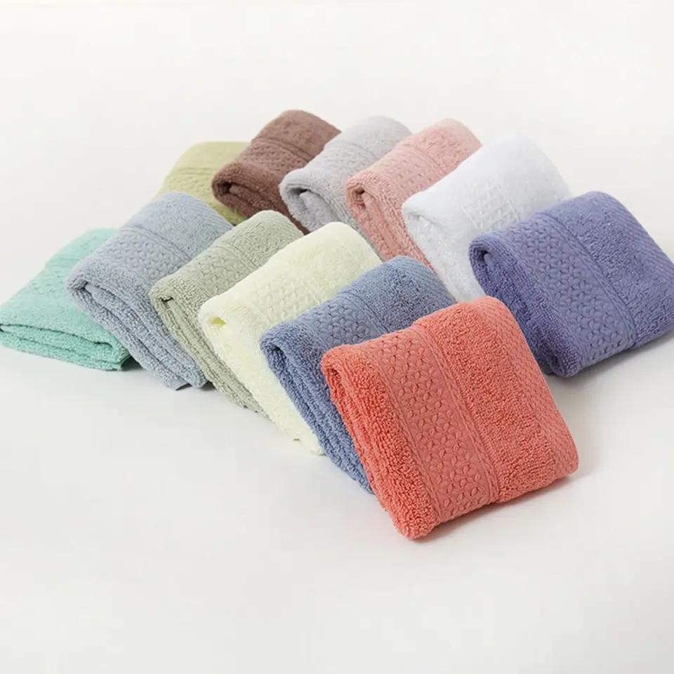 Luxurious 100% Cotton Absorbent Face Towel and Wash Cloth for Everyday Freshness - Image 2