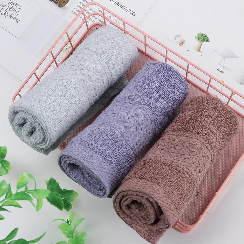 Luxurious 100% Cotton Absorbent Face Towel and Wash Cloth for Everyday Freshness - Image 3