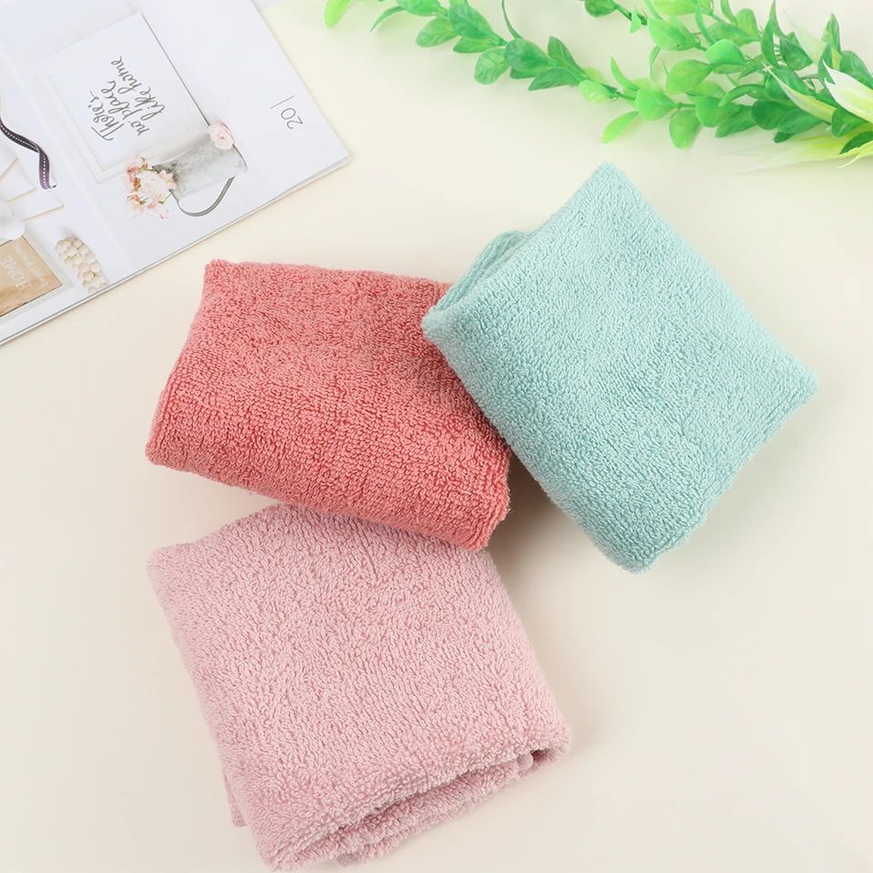 Luxurious 100% Cotton Absorbent Face Towel and Wash Cloth for Everyday Freshness - Image 4