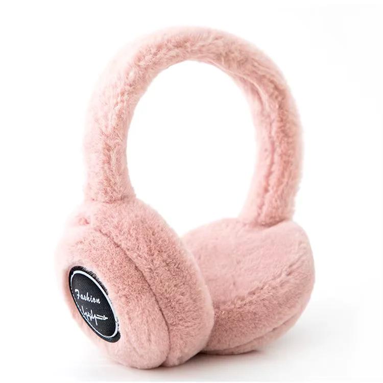 Plush Wireless Bluetooth Headphones with Soft Earpads and Built-in Mic for Cozy Listening - Image 1