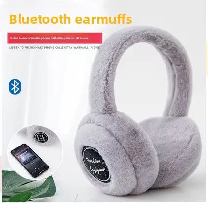 Plush Wireless Bluetooth Headphones with Soft Earpads and Built-in Mic for Cozy Listening - Image 3