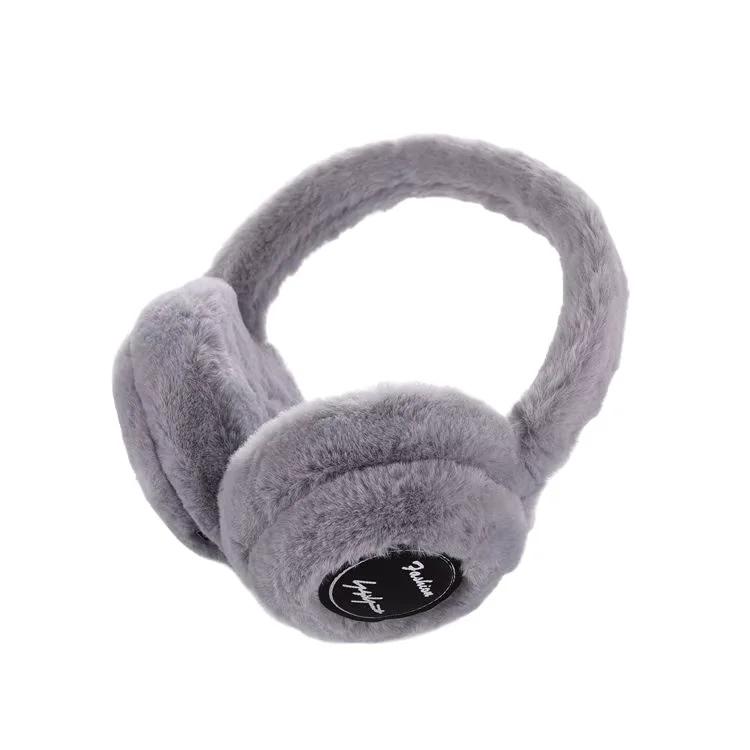 Plush Wireless Bluetooth Headphones with Soft Earpads and Built-in Mic for Cozy Listening - Image 4
