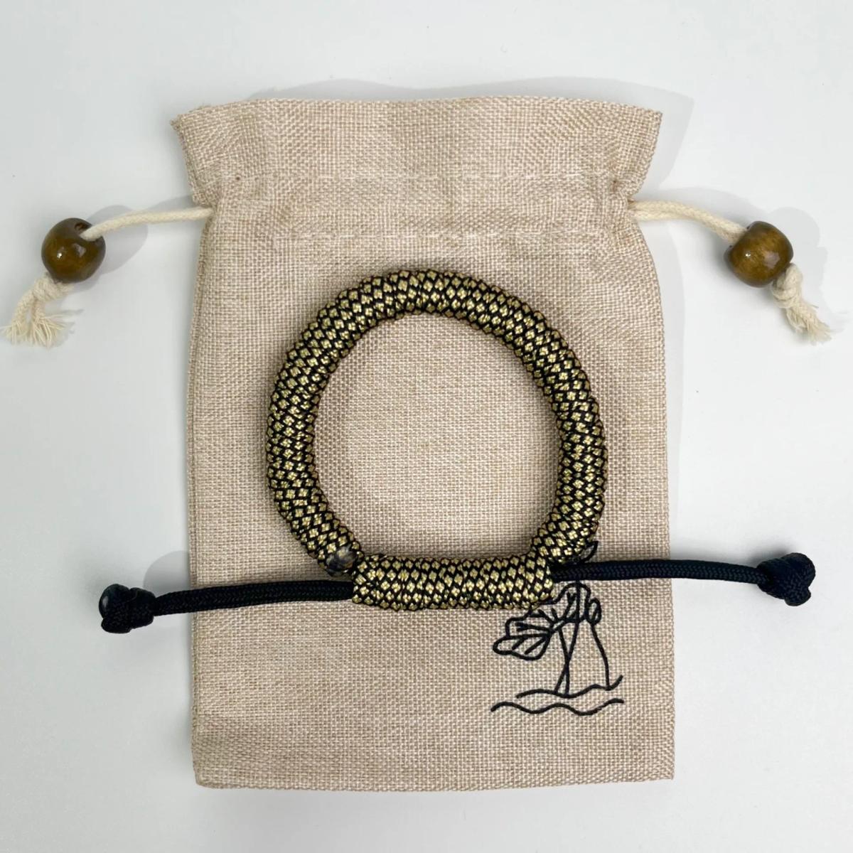 Handmade Adjustable Paracord Survival Bracelet for Outdoor Enthusiasts and Everyday Wear - Image 11