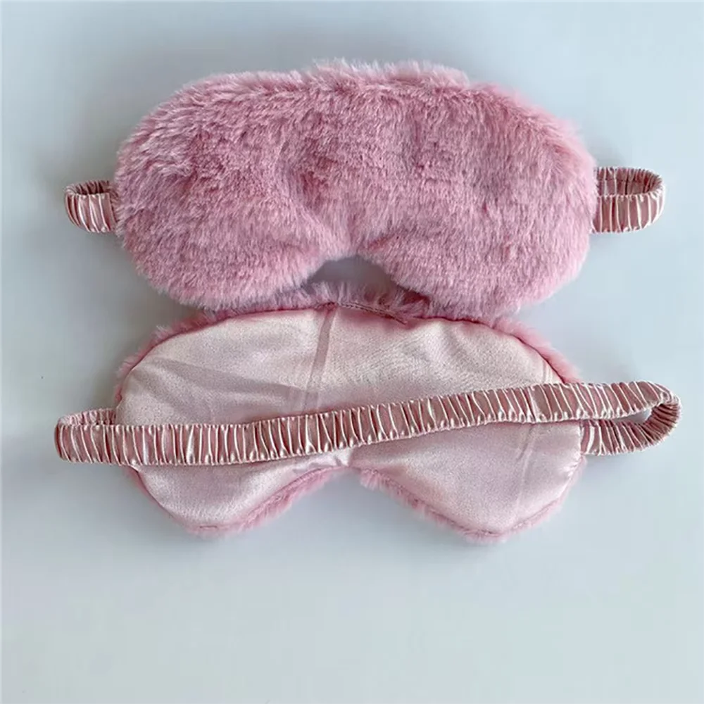 Luxurious Faux Fur Sleep Mask – Ultra-Soft & Breathable Eye Cover for Adults & Children - Image 3