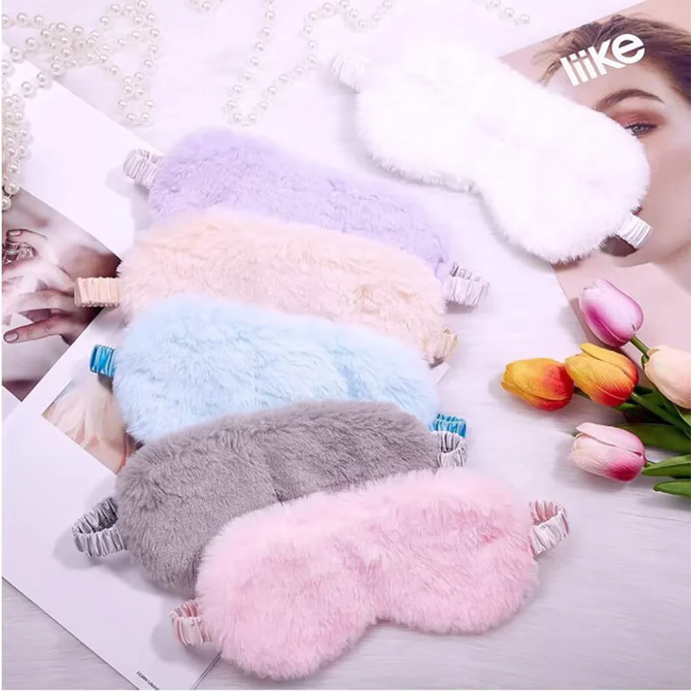 Luxurious Faux Fur Sleep Mask – Ultra-Soft & Breathable Eye Cover for Adults & Children - Image 4