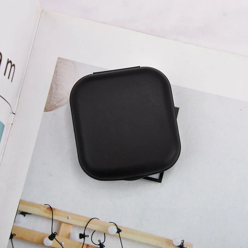 Compact Square Contact Lens Travel Kit with Mirror and Accessories for Women - Image 9
