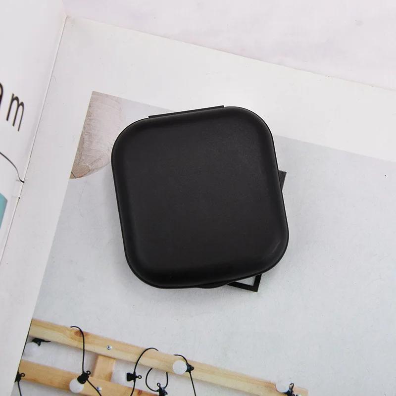 Compact Square Contact Lens Travel Kit with Mirror and Accessories for Women - Image 9