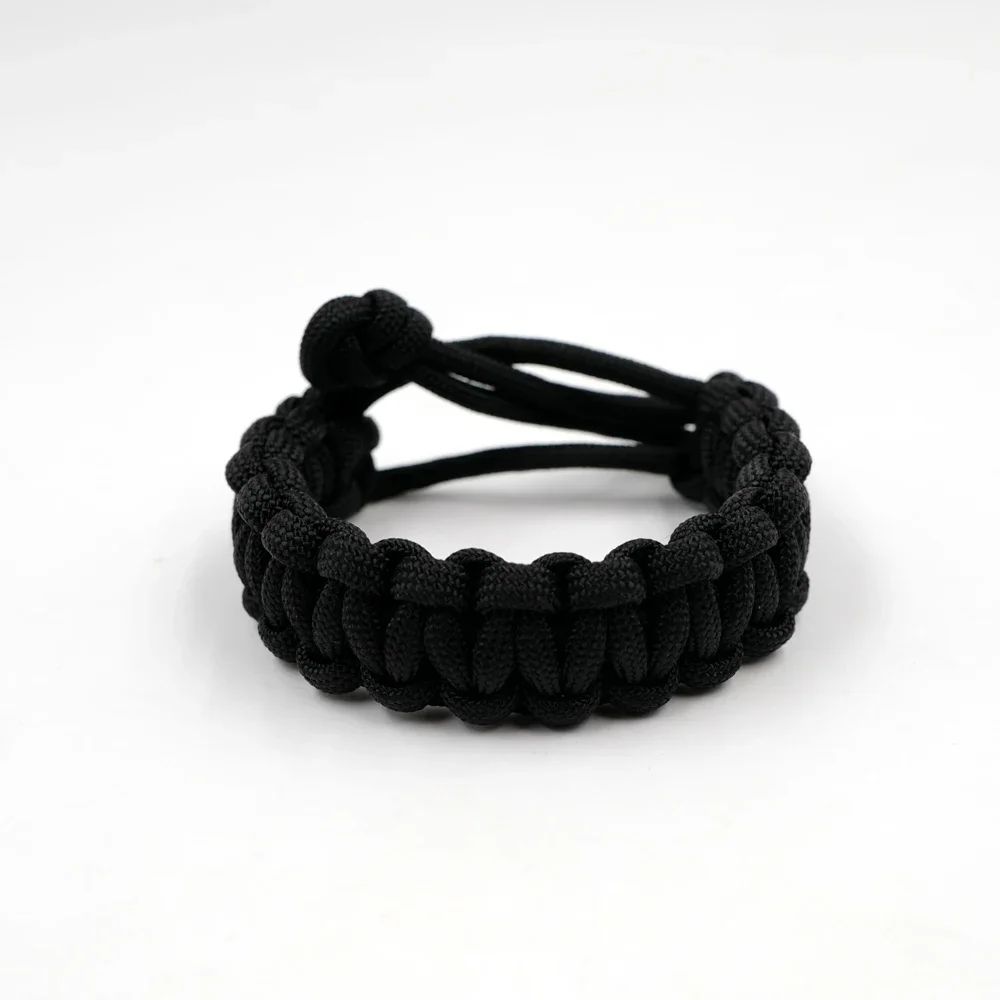 Adjustable 550 Paracord Survival Bracelet for Outdoor Adventures & Emergency Preparedness - Image 10