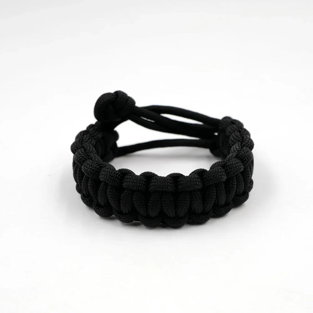 Adjustable 550 Paracord Survival Bracelet for Outdoor Adventures & Emergency Preparedness - Image 10