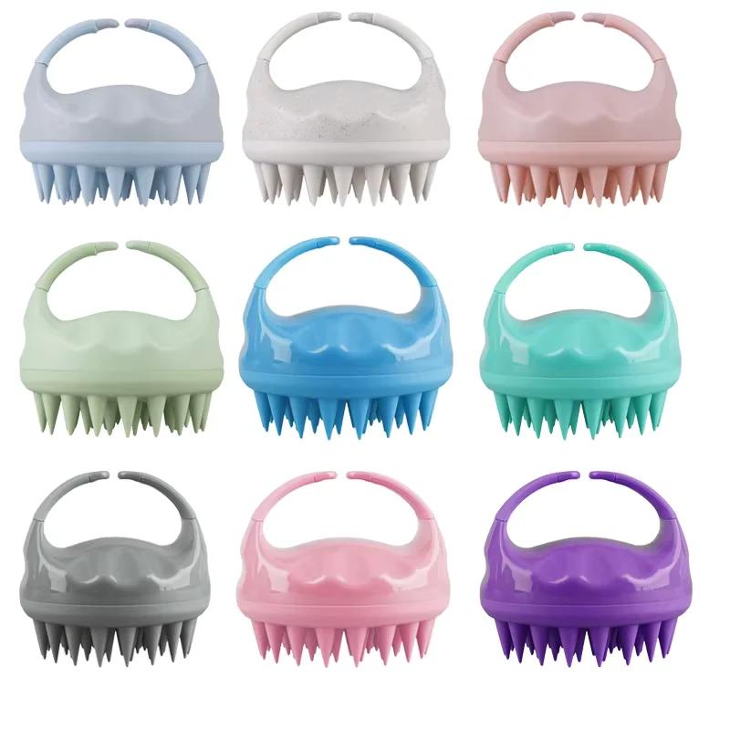 Silicone Scalp Massager & Exfoliator Brush for Hair Growth & Relaxation - Image 2