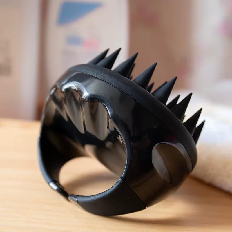 Silicone Scalp Massager & Exfoliator Brush for Hair Growth & Relaxation - Image 4