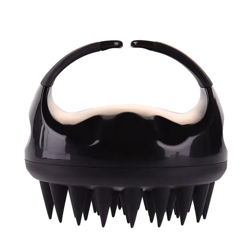 Silicone Scalp Massager & Exfoliator Brush for Hair Growth & Relaxation - Image 7