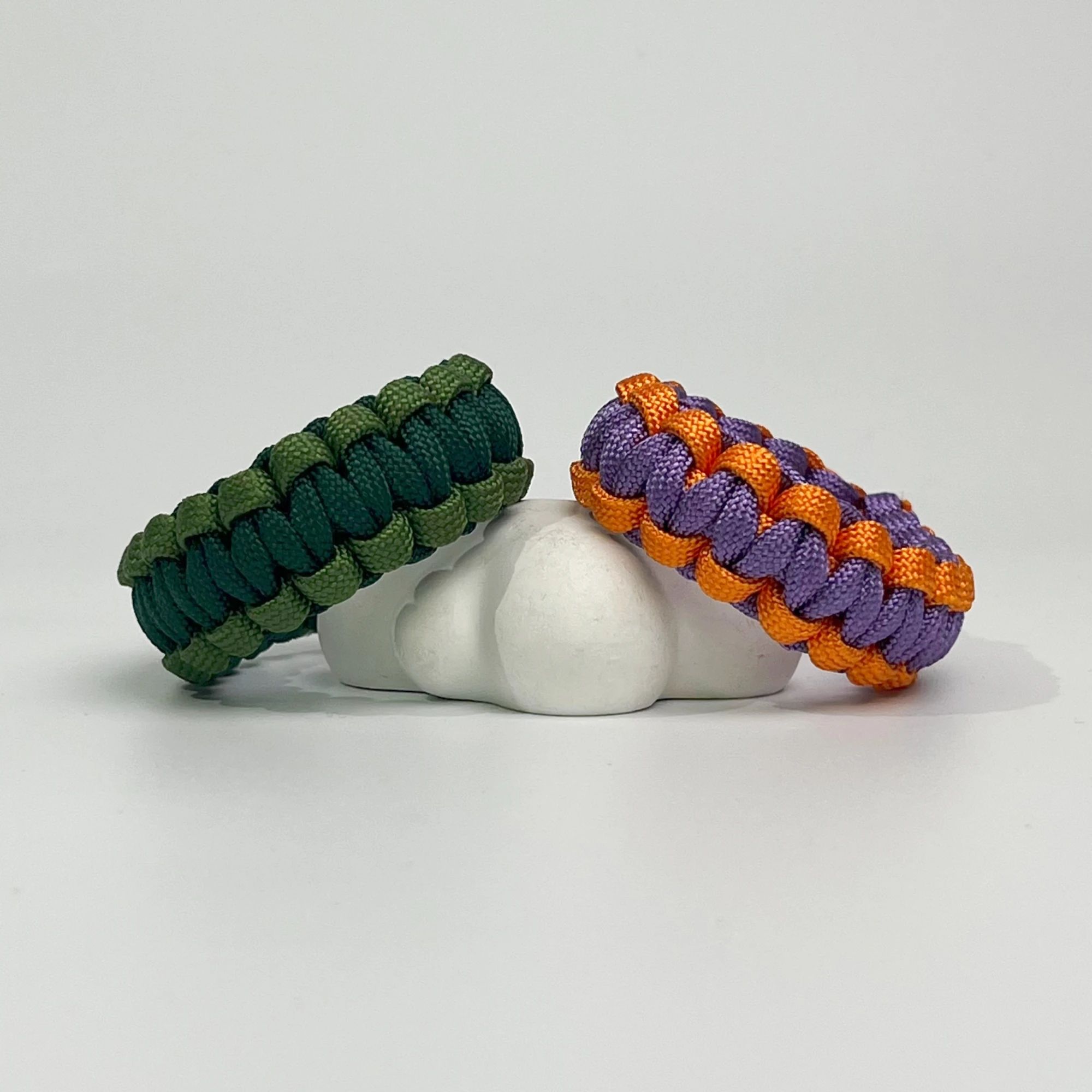 Vibrant Handwoven Paracord Survival Bracelet for Outdoor Adventures and Everyday Style - Image 11