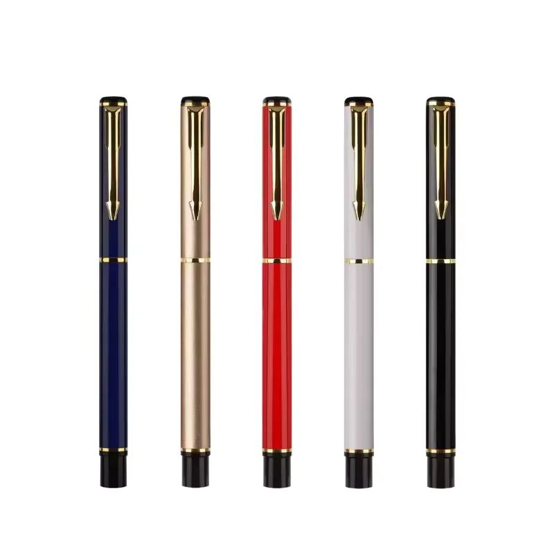 Luxury Executive Metal Rollerball Pen with Smooth Gel Ink Flow