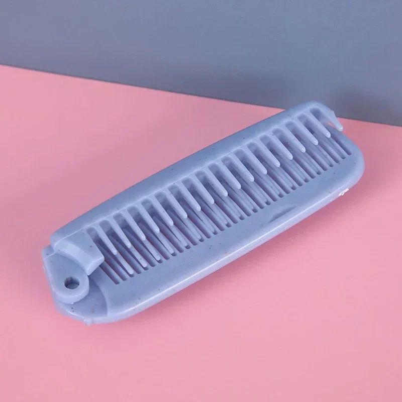 Portable Folding Hair Comb with Gentle Massage Bristles – Compact Travel-Friendly Styling Tool - Image 5