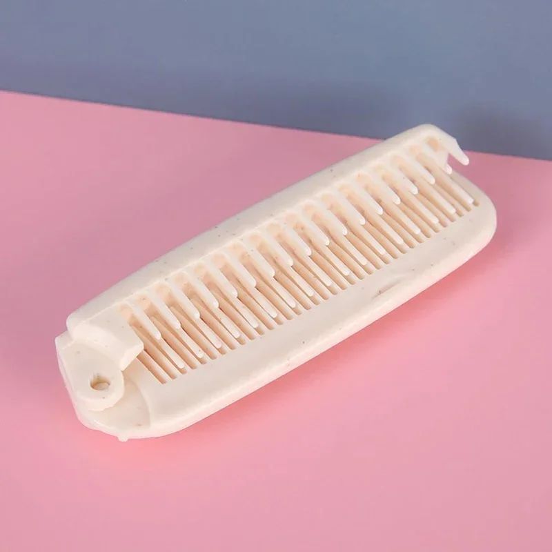 Portable Folding Hair Comb with Gentle Massage Bristles – Compact Travel-Friendly Styling Tool - Image 6