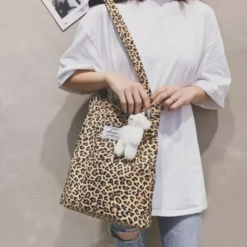 Fashionable Printed Canvas Shoulder Tote Bag for Everyday Style & Shopping - Image 2