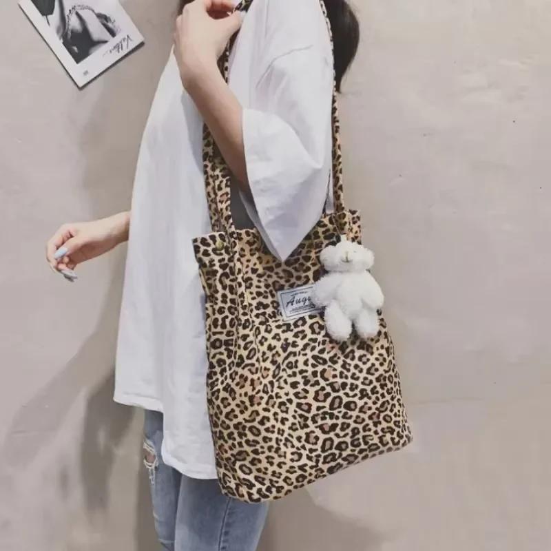 Fashionable Printed Canvas Shoulder Tote Bag for Everyday Style & Shopping - Image 7
