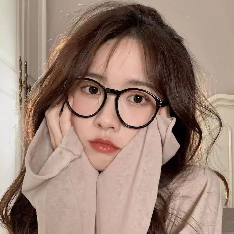 Stylish Unisex Round Frame Anti-Blue Light Glasses for Digital Screen Protection & Everyday Wear - Image 3
