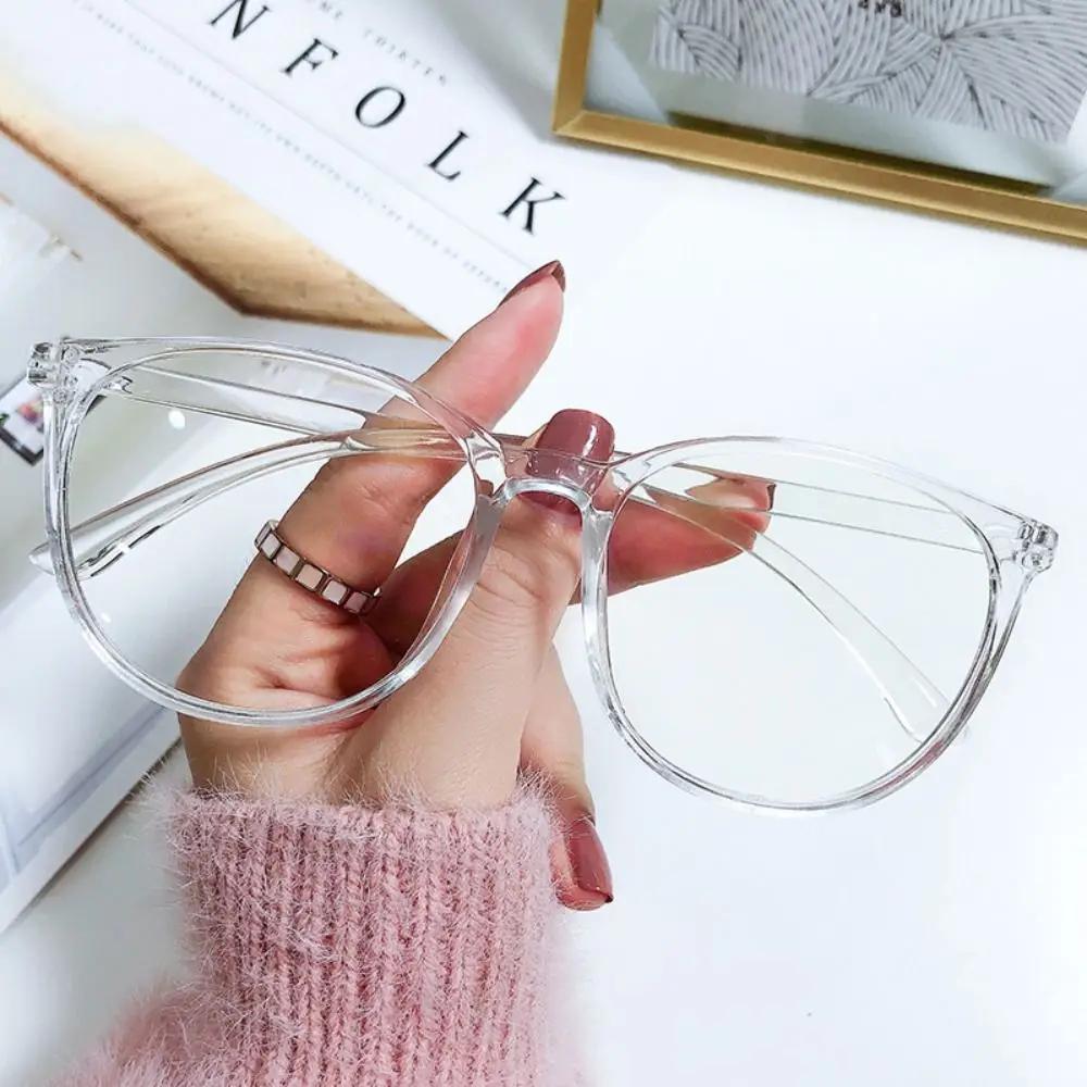 Stylish Unisex Round Frame Anti-Blue Light Glasses for Digital Screen Protection & Everyday Wear - Image 8